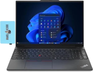 Lenovo ThinkPad E16 Gen 1 - Laptop empresarial de 16.0 pulgadas, pantalla WUXGA IPS de 300 nits (AMD Ryzen 5 7530U 6-Core 2.00GHz, 16GB RAM, 512GB PCIe SSD, AMD Radeon, KYB retroiluminado, FP, WiFi 6